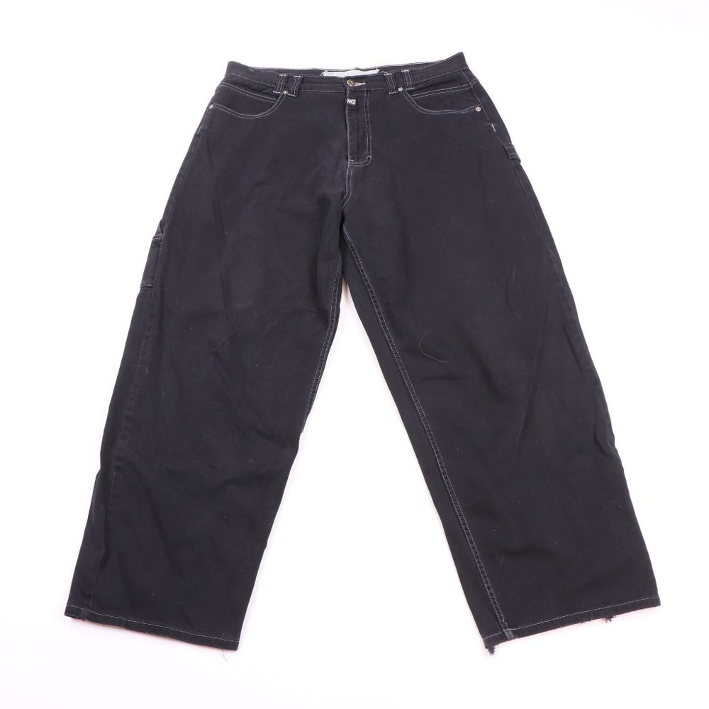 Jeans Femme David Emanuel Classic Fit - Taille 12 - Longueur 31 - Noir Délavé - Occasion Bon état